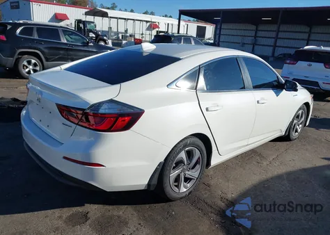 2019 Honda Insight Ex из США, поврежденный, VIN 19XZE4F5XKE018132